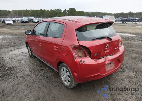 2014 Mitsubishi Mirage Es z USA, uszkodzony, nr VIN ML32A4HJ2EH021986